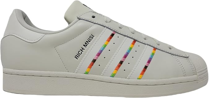 adidas Men's Superstar Shoes, Owhite/Cblack/Owhite, 11 M US