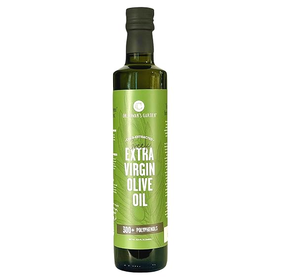 Dr. Cowan's Garden 300+ Polyphenol Extra Virgin Olive Oil, 16.9 Fl Oz