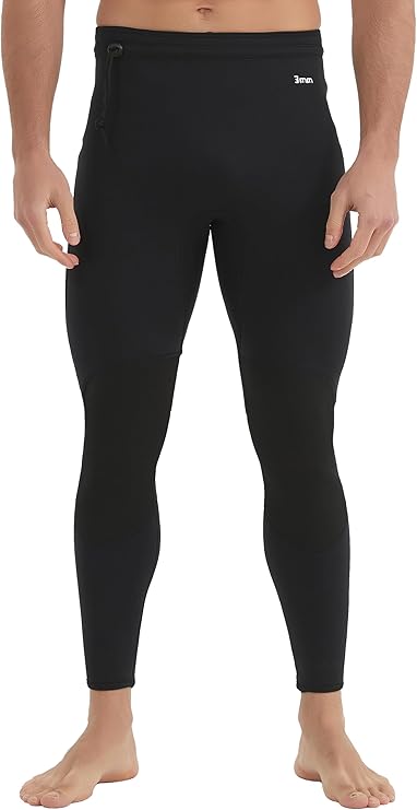 Lemorecn Mens 1.5/2/3mm Neoprene Wetsuit Pants for Diving Snorkeling | High Elastic Wetsuit Pants, Anti Jellyfish Protection, Ideal For Diving, Snorkeling, Kayaking, Canoeing, Swimming