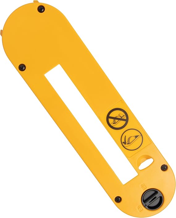 TonGass Dado Throat Plate Compatible with DeWalt 10" Portable Table Saw