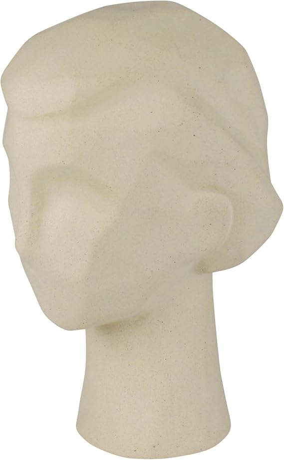 HomArt Ava Geometric Ceramic Bust