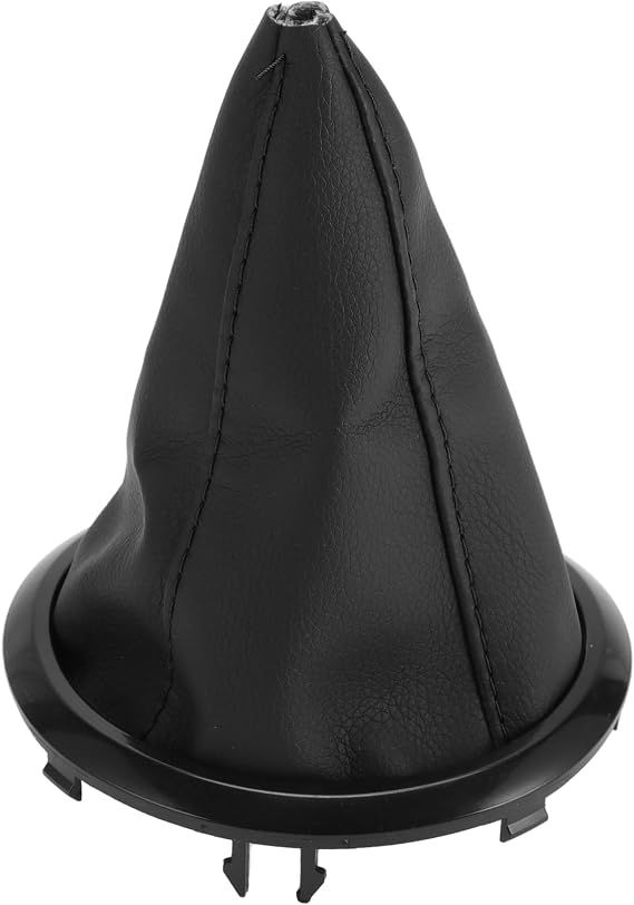 1 Pc Gear Shift Stick Gaiter for Suzuki Swift 2005-2010 Gear Stick Knob Cover Boot Shift Cover Black Faux Leather