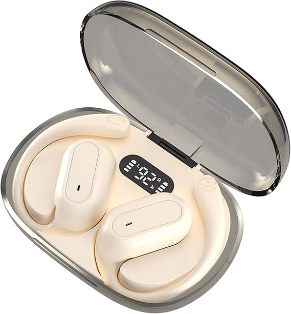 True Wireless Earbuds, 2024 Bluetooth Headphones 5.3 Earbuds, Waterproof Touch Control Ear Buds in-Ear Built-in Mic, with LED Power Display, IP7 Waterproof Earphones Sport Headset - Model 25