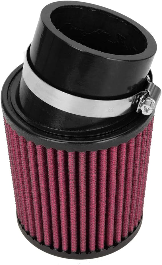 FVRITO 62mm Air Filter for Predator 212cc Coleman CT200U CT200U-EX BT200X | Mini Bike Air Filter for GX160 GX200 Clone Engines, Baja Warrior MB165 MB200, KT196 Go Kart Parts, Smoother Running, Red