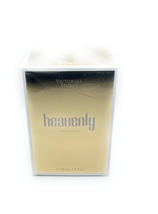 Victoria's Secret Heavenly Perfume For Women Eau de Parfum 1.7 Fluid Ounce - Warm Scent with Gold Musk, Sandalwood, Vanilla, White Peony