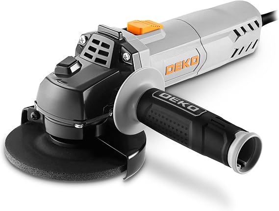 Angle Grinder Power Tool: DEKOPRO 115mm 750W Corded Electric Angle Grinder for Cutting, Polishing and Sanding