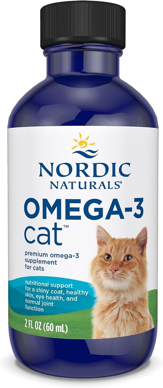 Nordic Naturals Omega-3 Fish Oil for Cats, w/EPA & DHA, Liquid - 2oz