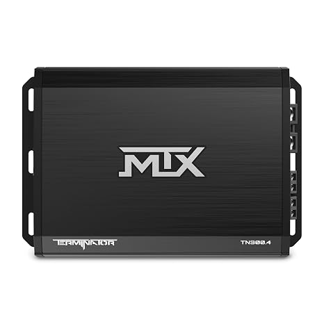 MTX Terminator 300-Watt RMS Full Range Class D 4-Channel Amplifier