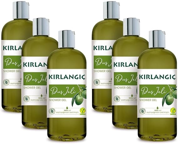 KirlangiÇ 400 Ml ZeytİnyaĞli DuŞ Jelİ * 6 Adet