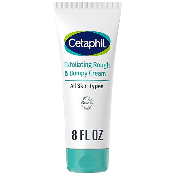 Cetaphil Rough & Bumpy Cream, 20% Urea, Gently Exfoliates, 8oz