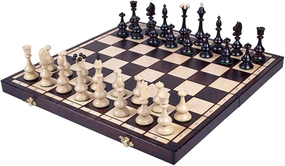 Professional Chess Set Tournament Wood Medieval Elegant Art Design Chess Pieces Portable Checkerboard Brettspiel Home DecorationPieces