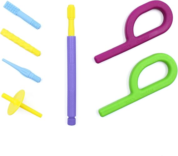 ARK Oral Motor Starter Kit, Z-Vibe Vibrating Therapy Tools, Lavender | Vibrating Oral Motor Therapy Tools, For Speech, Feeding, Oral Motor Therapy, and/or Sensory Integration, Medical-Grade