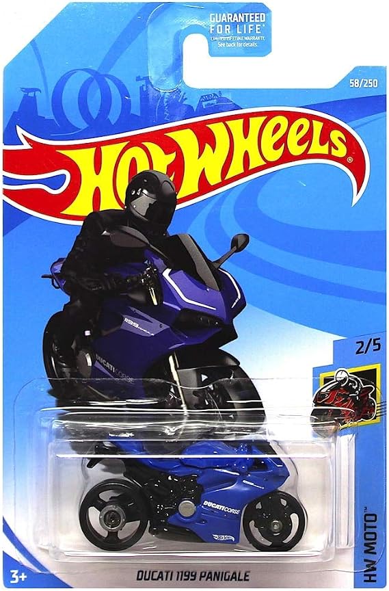 Hot Wheels 2019 HW Moto Ducati 1199 Panigale (Motorcycle) 58/250, Blue