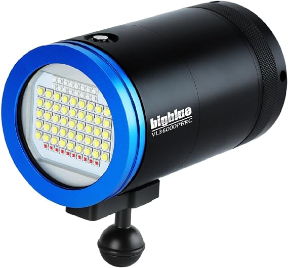 Bigblue VL 36,000 Lumen Video Light Plus Remote Control Kit - Black