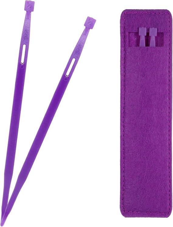 2PCS Sewing Tools that Purple Thang Sewing Supplies and Accessories Sewing Notions Sewing Products Bodkin Sewing Tool Versatile Sewing Accessories and Supplies for Sewing Craft Projects