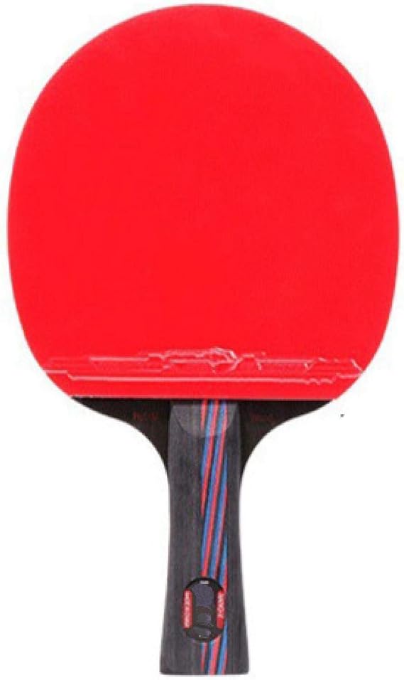 ping-pong bat, Nano Carbon Fiber 9.8 Table Tennis Racket Blade Powerful Pips-In Rubber Pingpong Paddle Competition Level Ping Pong Bat(Long Hands)