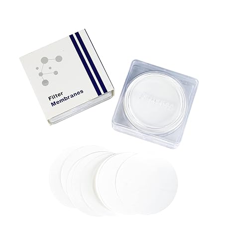 Hydrophilic PTFE Disc Membrane Filters, Diameter 47 mm, Pore Size 0.22 m, Pack of 50