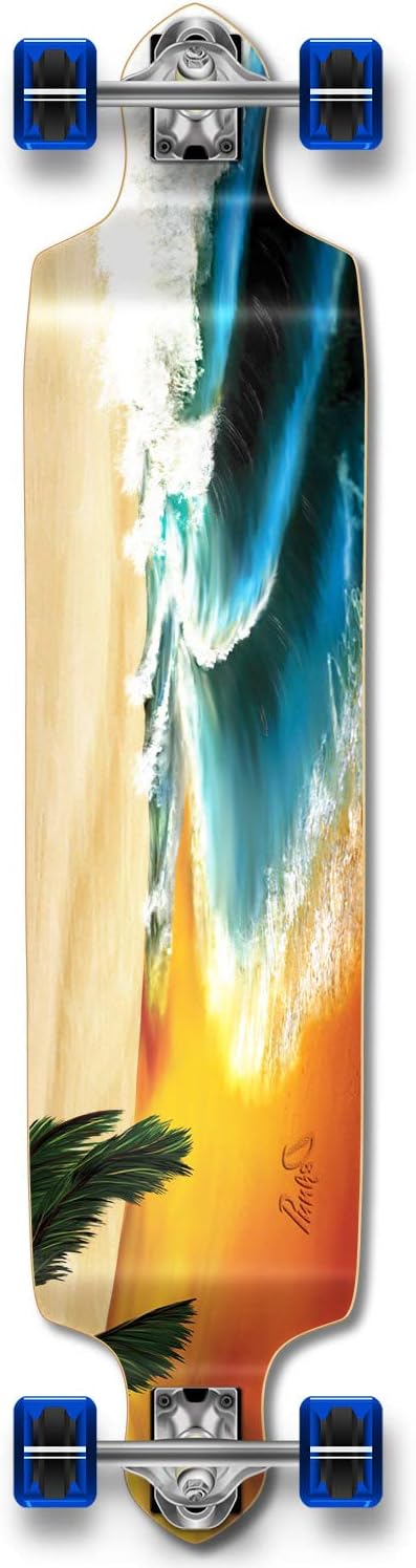 Yocaher Professional Speed Drop Down Complete Longboard Skateboard