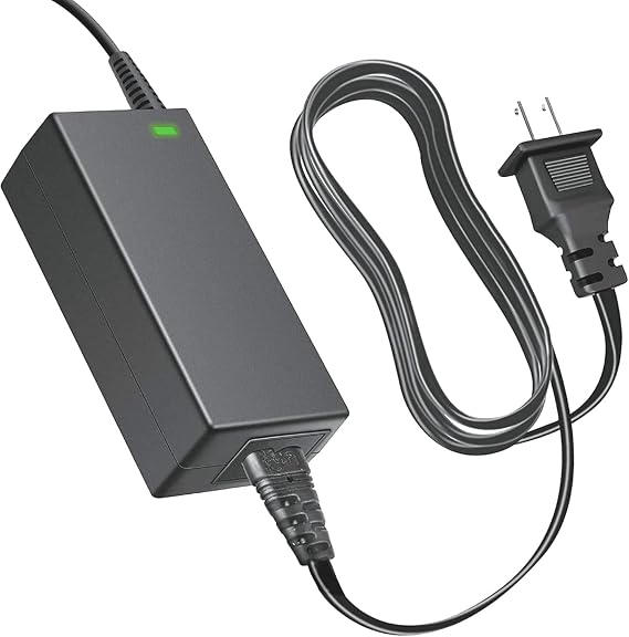 24V AC/DC Adapter for Charging KTC M27T6 27-inch QHD Mini LED Monitor Gaming PC Display for FJ-GN212024005000 24VDC DC24V 24volt 24.0 Volts Power Supply Cord Charger Cable PSU Mains