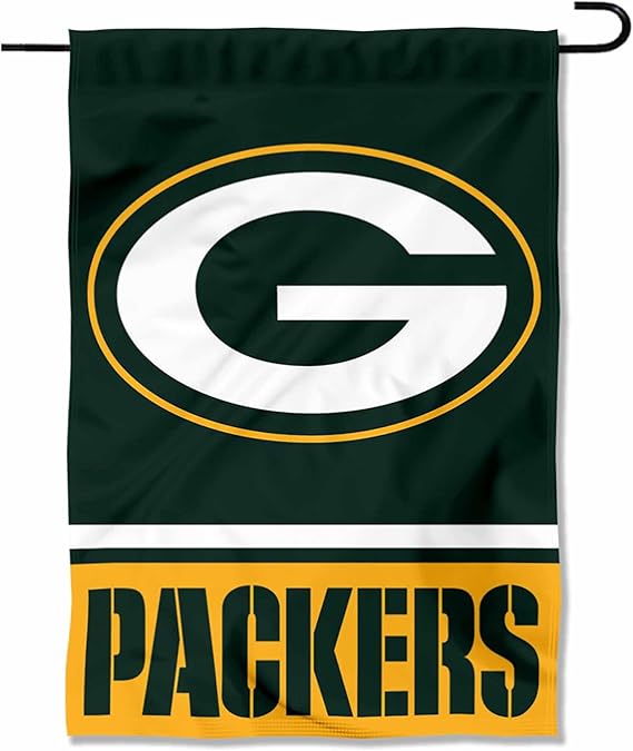 Green Bay Packers Double Sided Garden Flag