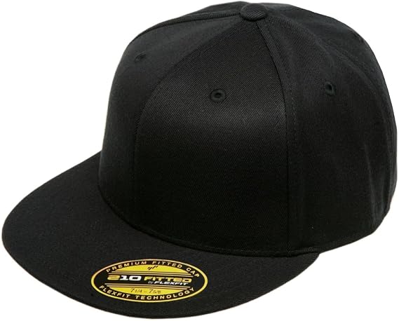 Flexfit Men's Flatbill Premium Fitted Baseball Cap