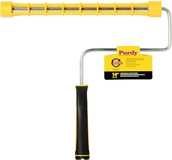Purdy 14A751130 Revolution Roller Frame, Natural, 14" - Use with 14 Rollers