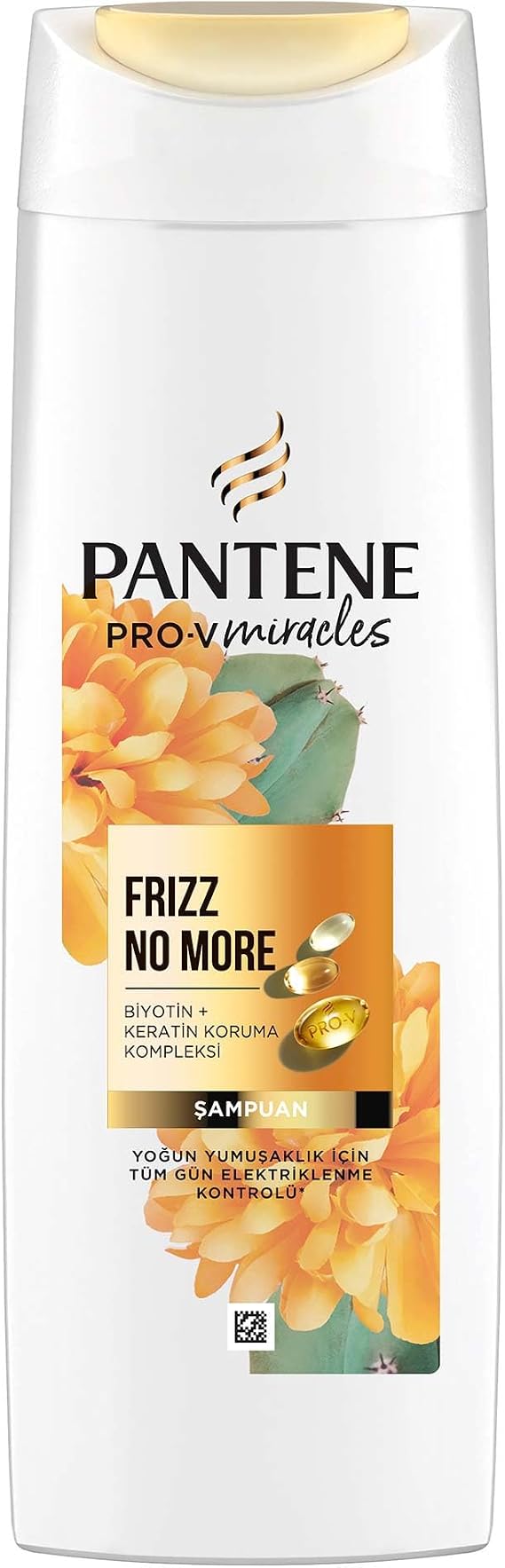 PANTENE PRO-V Miracles Frizz No More Elektriklenme Karşıtı Şampuan Kuru ve Kıvırcık Saçlar İçin 325 ml