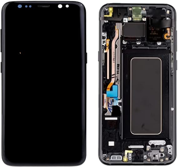 Original S8 Plus LCD Digitizer Screen for Samsung Galaxy S8 Display with Frame SM-G955FDS G955F G955A LCD Touch Screen Digitizer Assembly Grey
