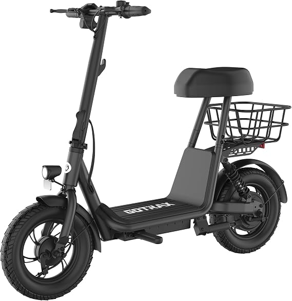 Gotrax 12"/14"/16" Electric Scooter with Seat for Adults&Teens, Max 25Miles