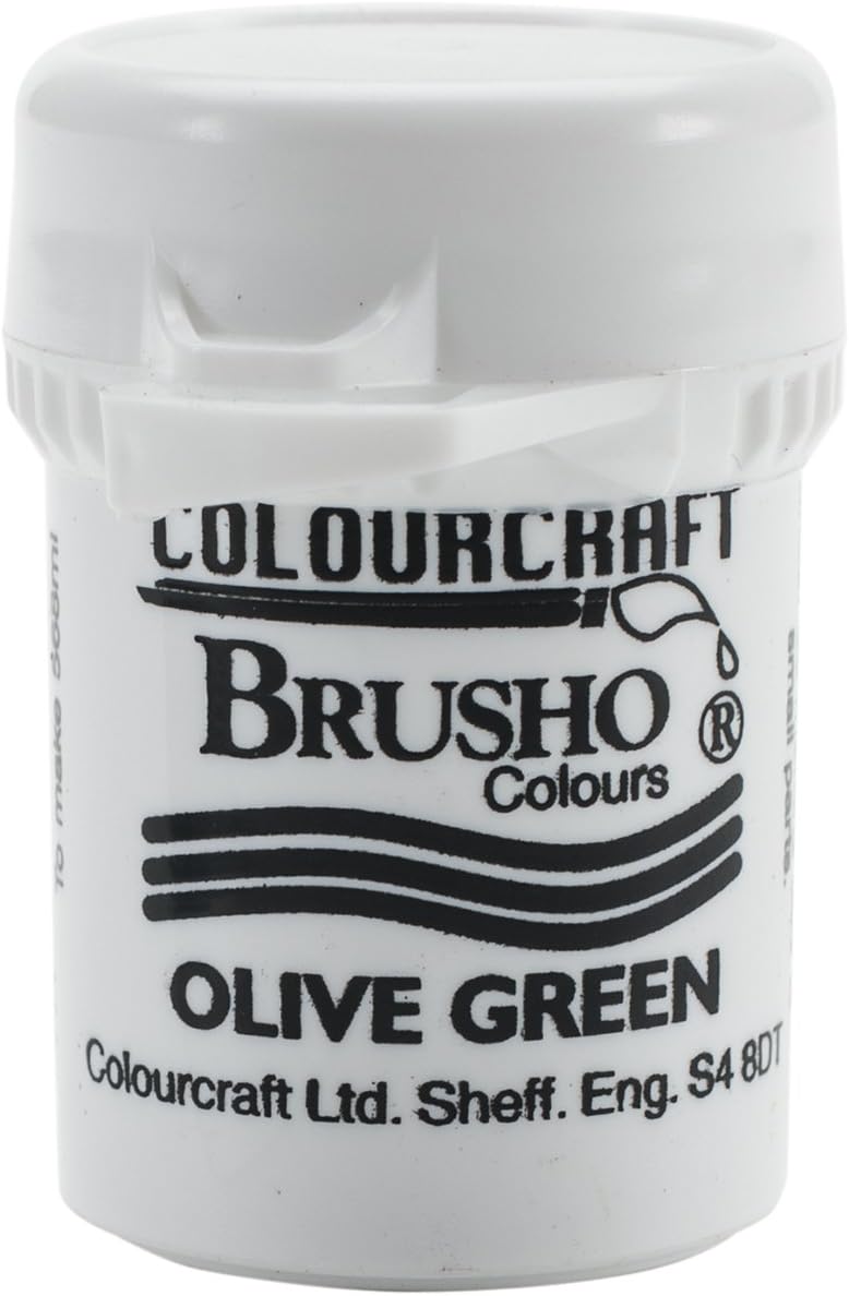 PanPastel Brusho Crystal Colours 15 Gram Olive Green