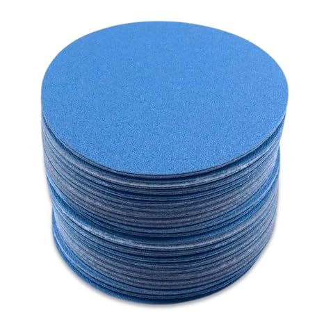 2SAND 2 inch Blue Film Backed Hook and Loop Sanding Discs 100-Packs (120 Grit)