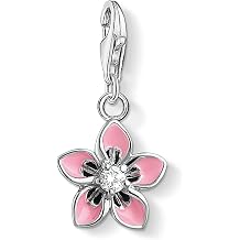 Thomas Sabo Women Charm Pendant Number 30 Cloverleaf Zirconia Charm Club