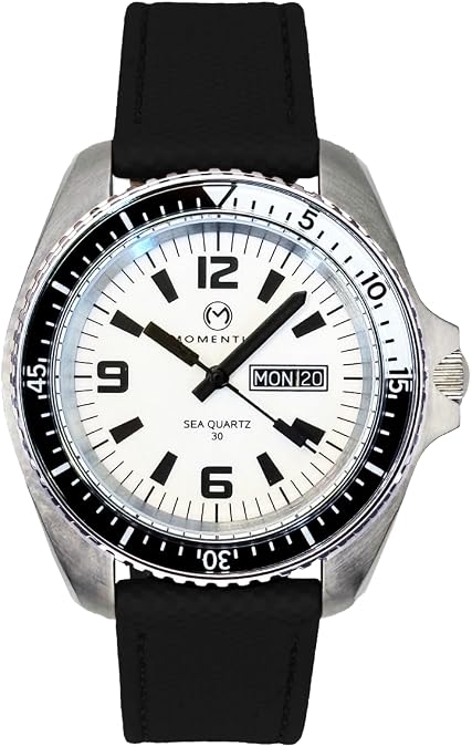 Sea Quartz Orca Full Lume Black Sailcloth Band