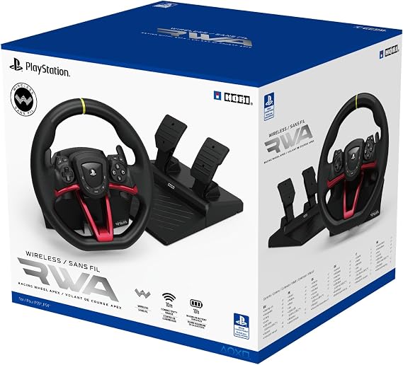 Hori Apex Ps5 & Pc Wireless Racing Steering