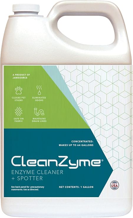 Cleanzyme Enzyme Cleaner, Pet Odor & Urine Remover - 1 Gallon