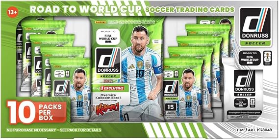 Panini 2026 Donruss Soccer Road to the FIFA World Cup Collection