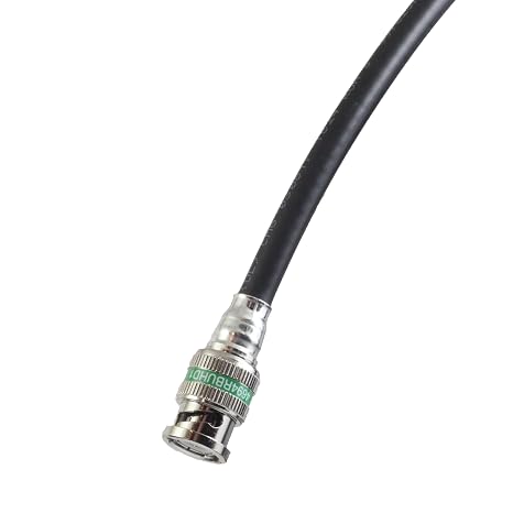BJC 12G SDI Cable (Made with Belden 4694R), 50 Foot, Black, Assembled in USA