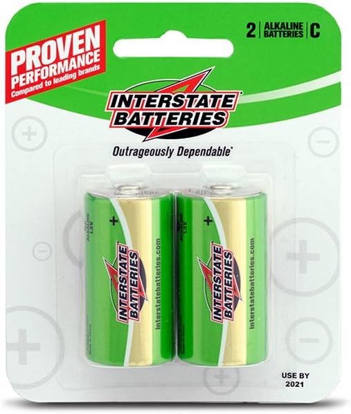 Dry0015 Batteryalkaline - C 2pk