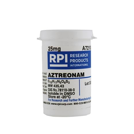 Aztreonam, 25 Milligrams