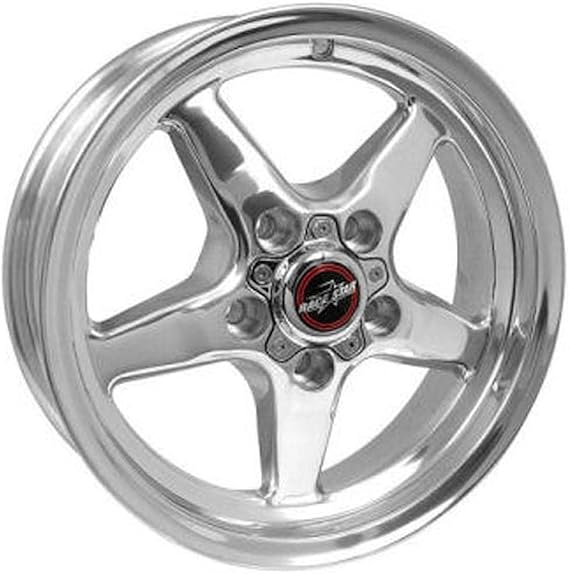 Race Star - 92 Drag Star 15x5.00 5x4.50bc 2.38bs Direct Drill Polished Wheel (92-550144DP)