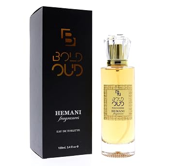 Hemani Bold Oudh Eau de Parfum 100mL | Halal | Unisex Strong Oud Fragrance