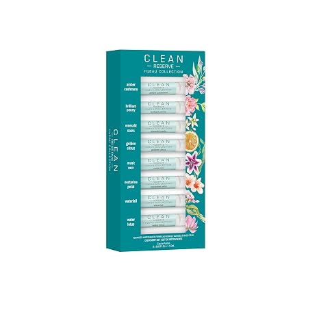 CLEAN H2EAU Water-Based Fragrance Discovery Gift Set, Layerable Perfume