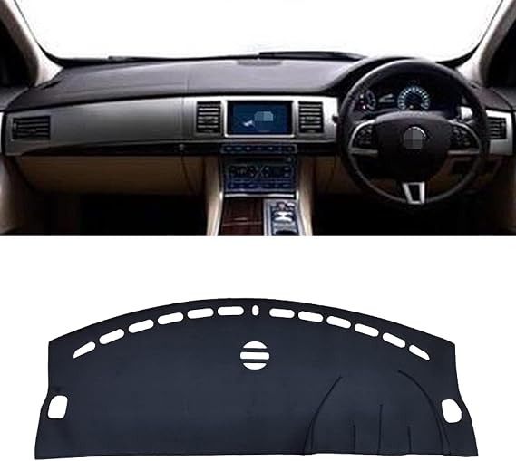 Leather Dashmat Dashboard Cover Pad Dash Mat Carpet,For Jaguar XF (X250) 2009 2013 2010 2011 2012 2014 2015 Accessories  