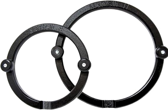 Martelli - Free Motion Quilting, Sewing, Embroidery Hoops & Gripper Rings - 8 & 11 inch - Sewing Quilting Room Supplies, Accessories, notions - Embroidery Design Hoops