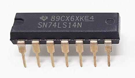 SN74LS14N 74LS14 Hex Schmitt-Trigger inverters Breadboard-Friendly IC DIP-14 (1 Piece)