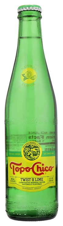 Topo Chico Mineral Water, Twist Of Lime, 12 Oz