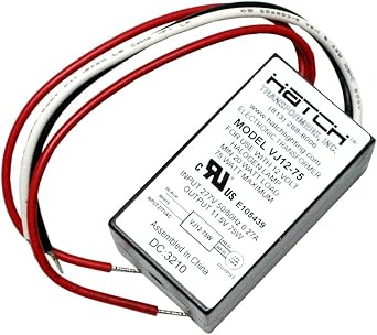 1- Hatch 01275, VJ12-75W 75 watt 277 volt Step Down Electronic Transformer Ballast