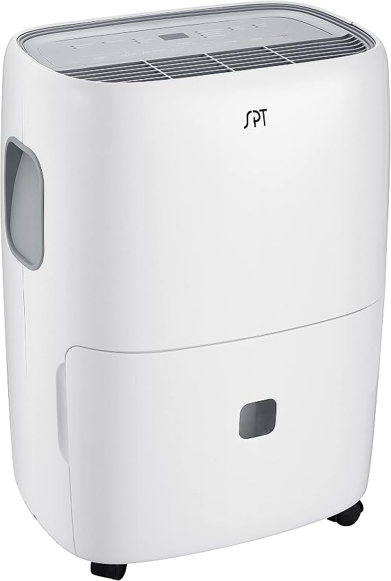 SPT SD-53E: 50-Pint Dehumidifier with ENERGY STAR,white,15 x 11.5 x 25.5 in
