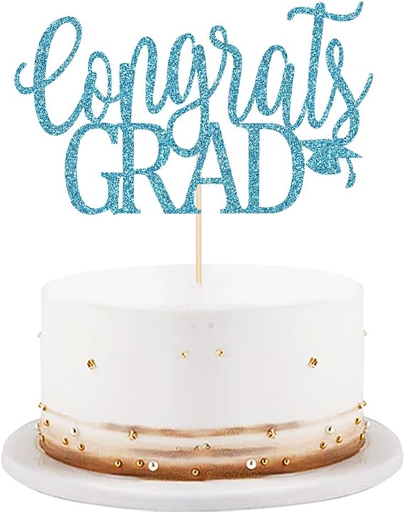 LVEUD Congrats Grad Cake Topper,Congratulations Cake Toppers 2026
