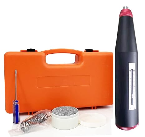 Concrete Rebound Hammer Tester Resiliometer | Schmidt Hammer Test Meter Tool 10 to 60Mpa